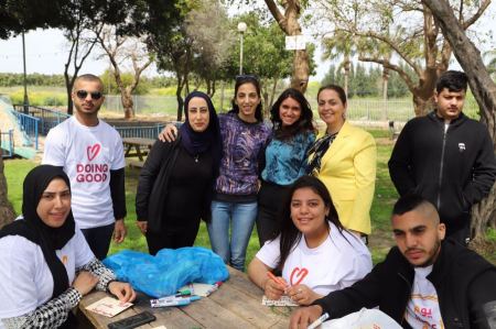 كفرقرع تبدع بالعطاء والانتماء في يوم الاعمال الخيري العالمي 